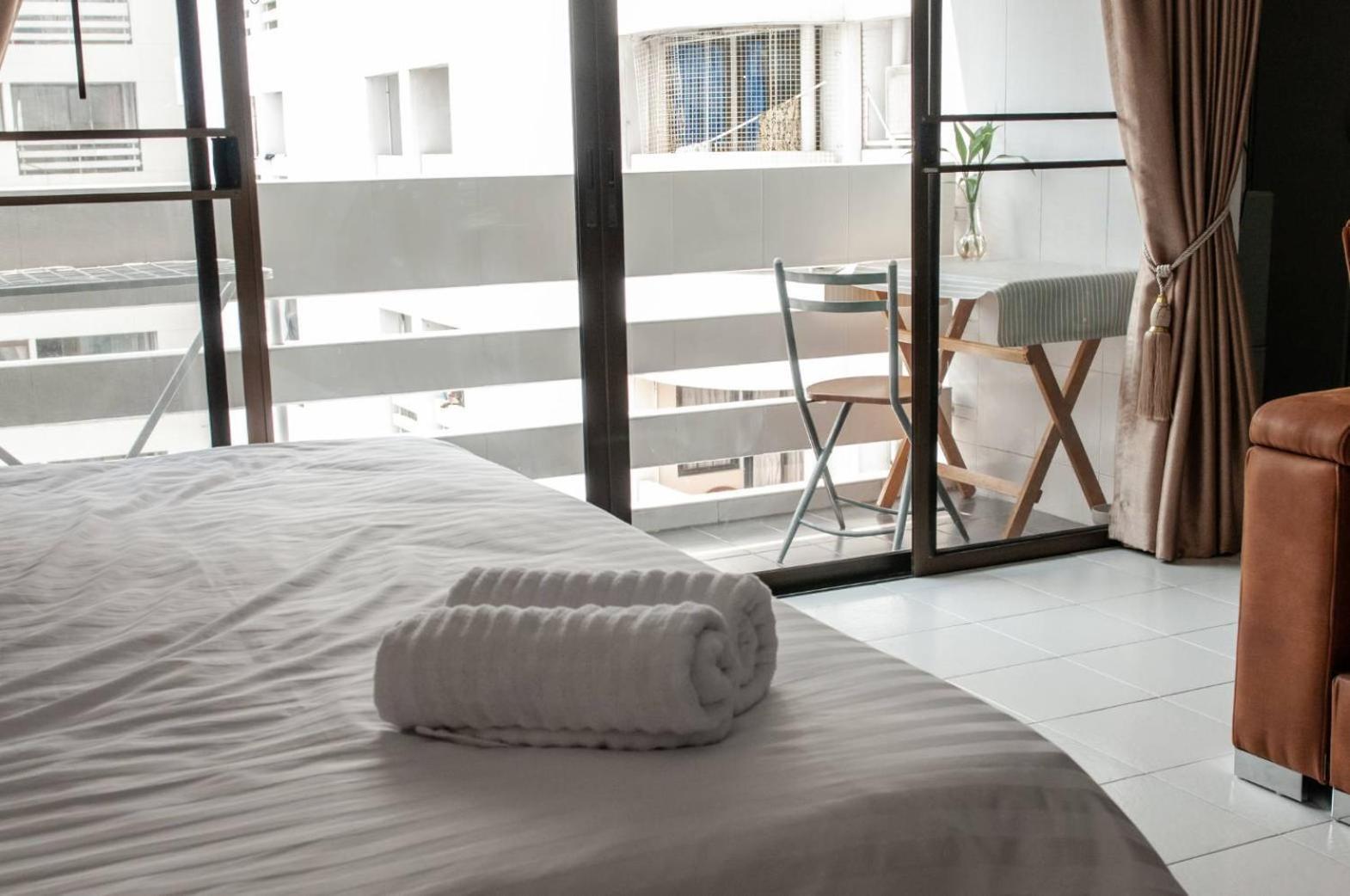 בנגקוק Cozy 1Br Walk To Bts And Airport Rail Link Close To Malls T מראה חיצוני תמונה